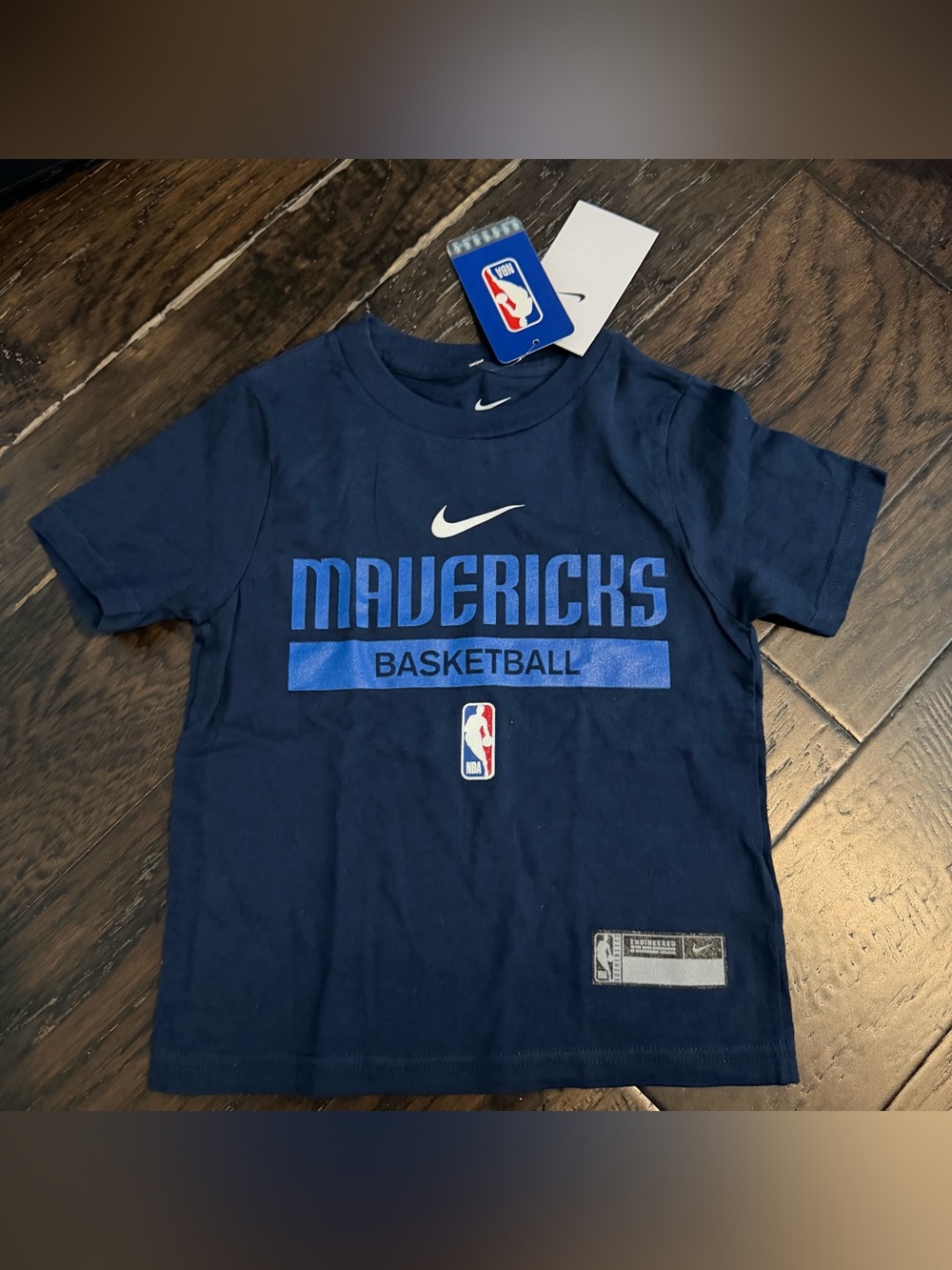 Nike Dallas mavericks shirt kids size 4T nwt blue